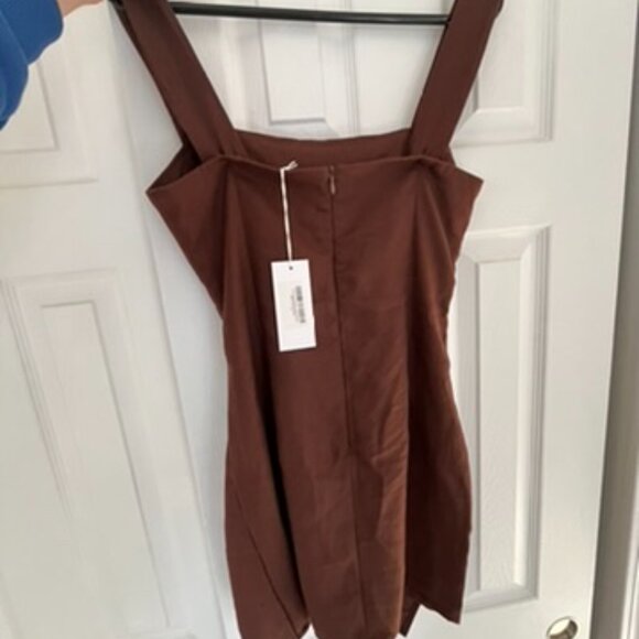 Reformation Kerrigan Linen Mini Dress NWT Size 2 - Picture 3 of 5